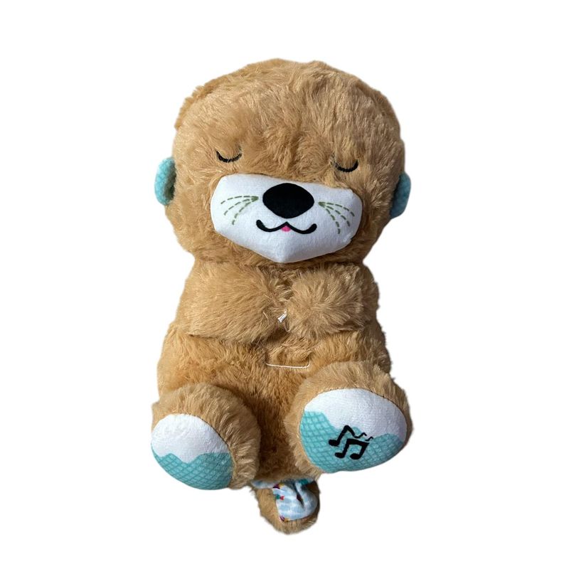 GENERICO - Peluche Nutria Que Respira Musica Luces Para Bebe