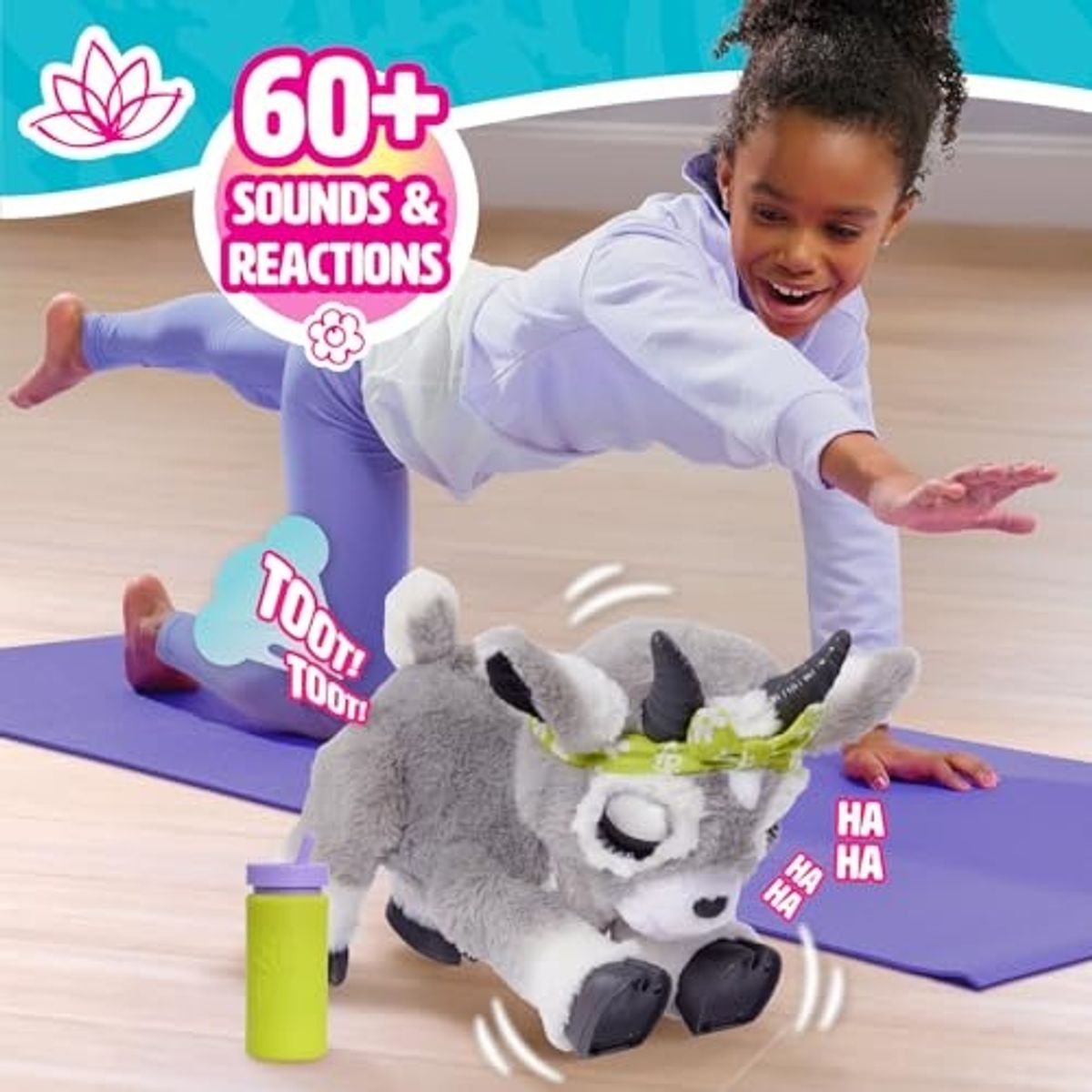 LITTLE LIVE PETS - Mascota Peluche FurReal Cabra Daisy Con Sonidos