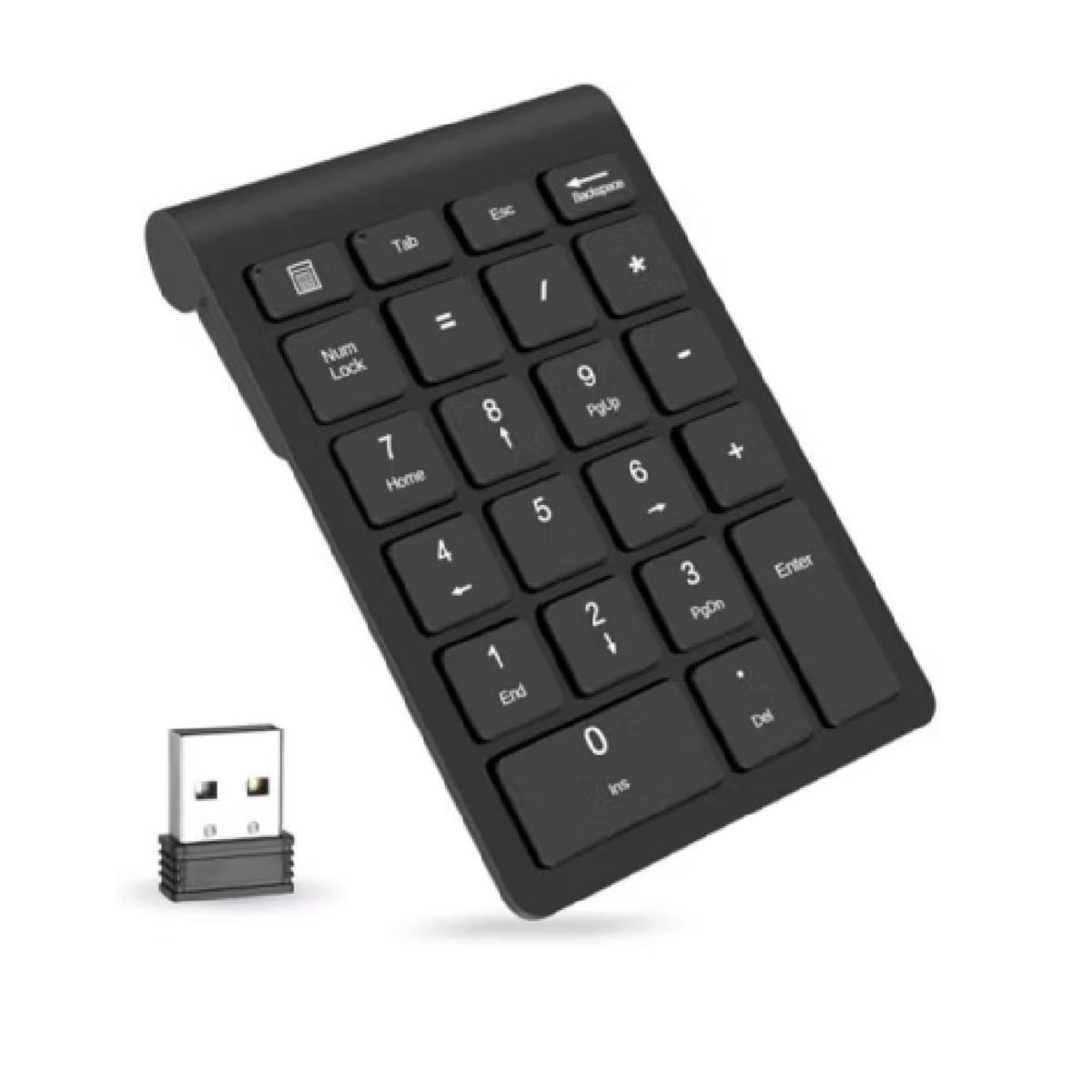 GENERICO - Mini Teclado Numérico Inalámbrico Ergonómico