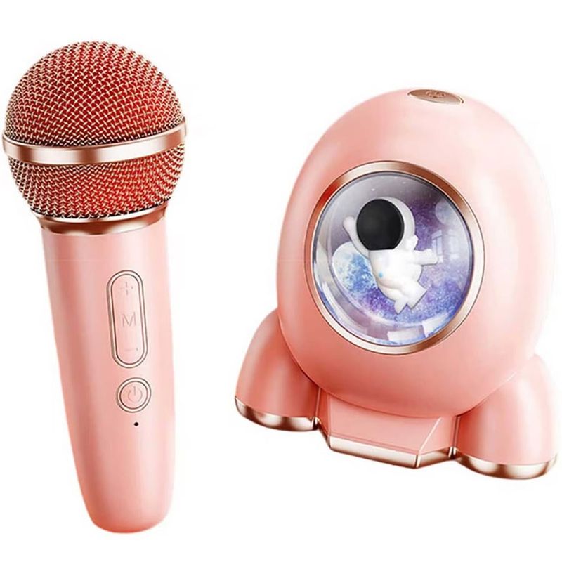 GENERICO - Parlante Astronauta Karaoke para Niños Bluetooth