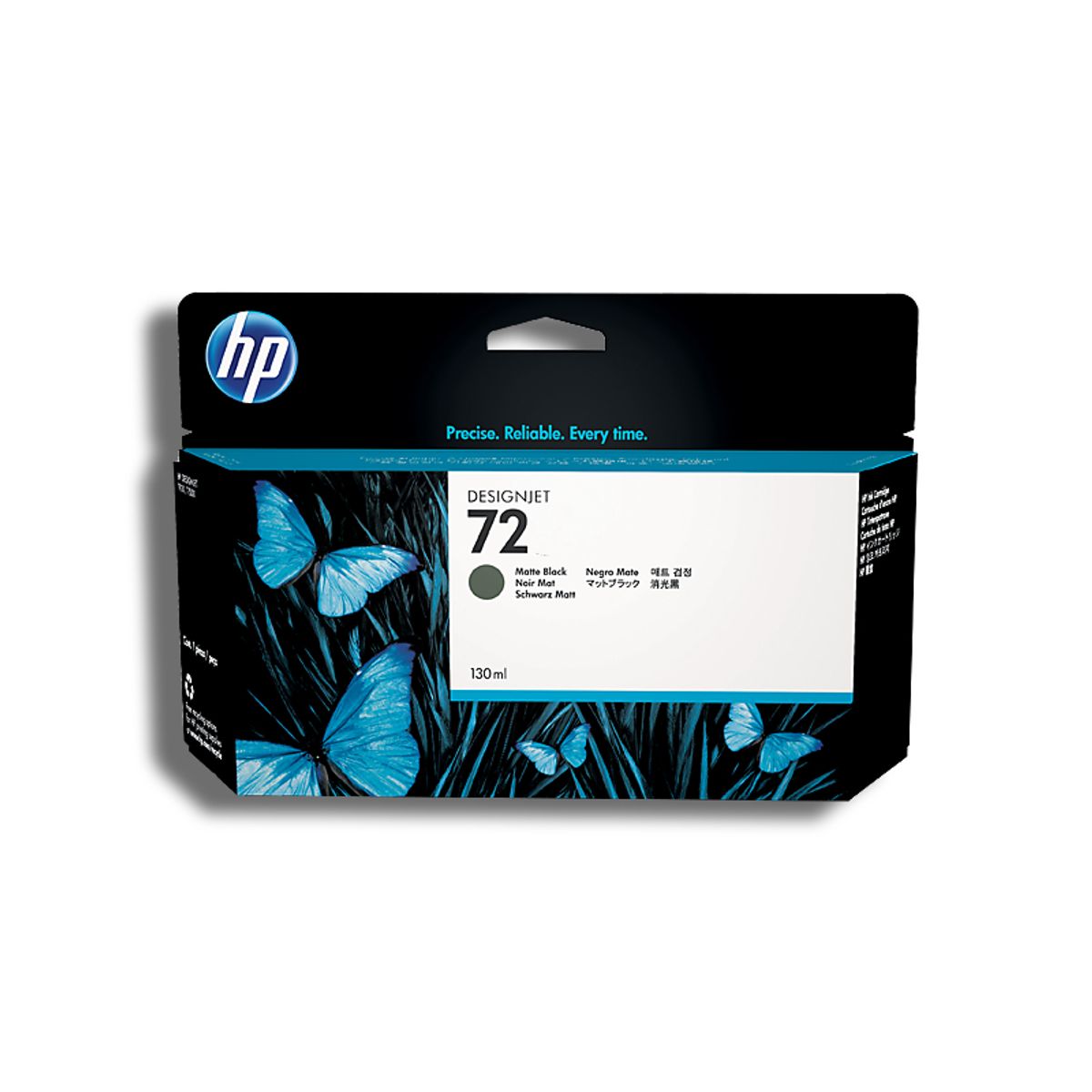 HP - Cartucho de tinta HP 72 de 130 ml Negro Mate Original (C9403A)
