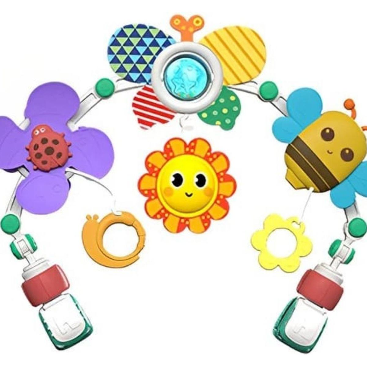 GENERICO - JUGUETE DE ARCO PARA COCHE DE BEBE