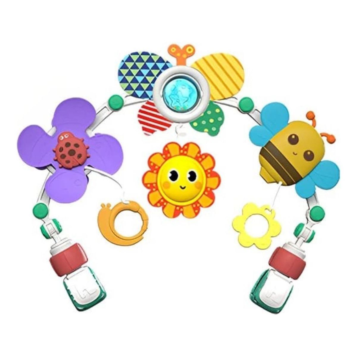 GENERICO - JUGUETE DE ARCO PARA COCHE DE BEBE