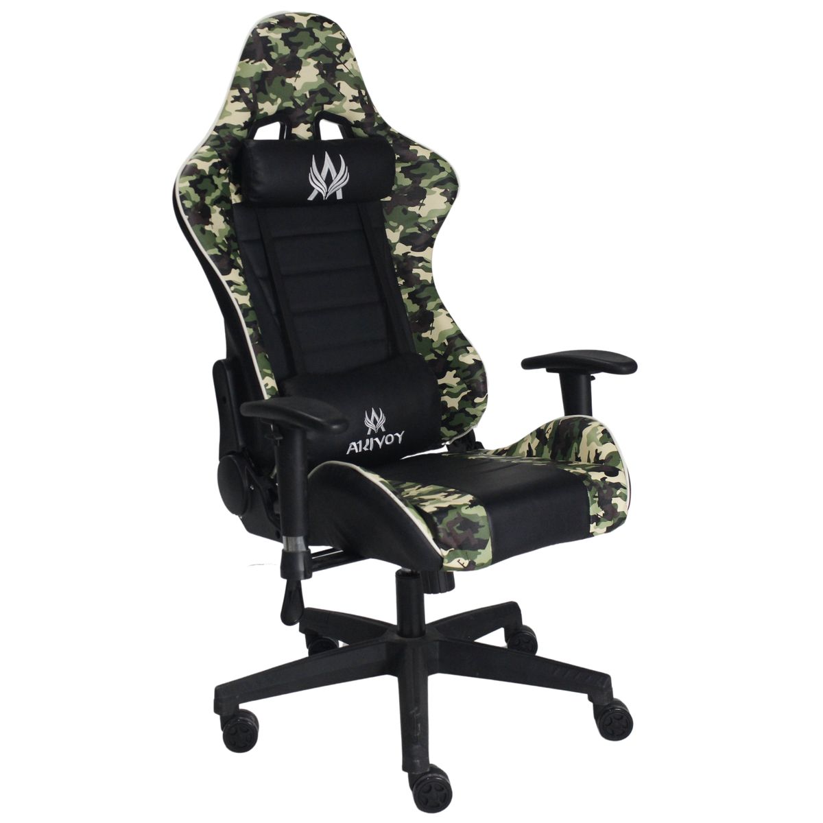 AKIVOY - Silla Gamer Warzone Reclinable Giratoria