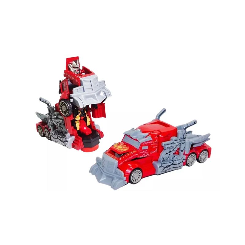 MAZUGI - Transformers Robot Sonidos Luces Movimientos Niños Camión