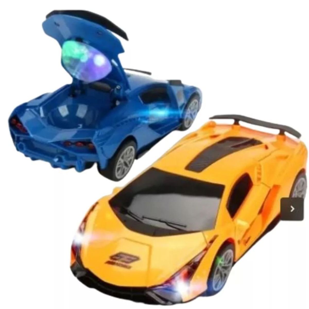 MAZUGI - Carro Deportivo Auto Coche Abre Puertas Luces Movimiento