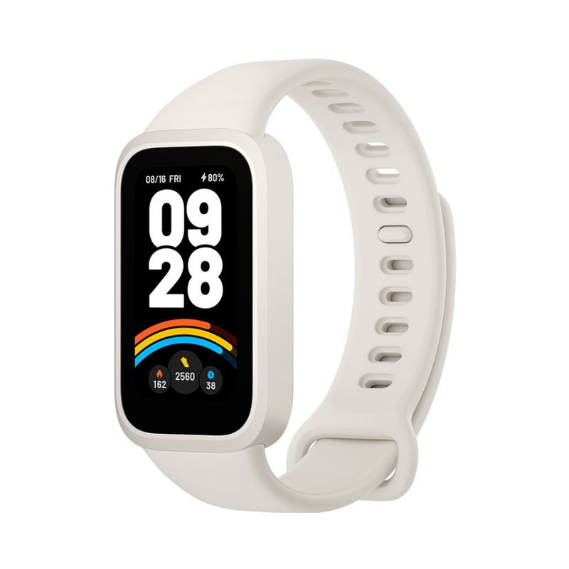 XIAOMI - Xiaomi Mi Smart Band 9 Active Beige - Pulsera Inteligente