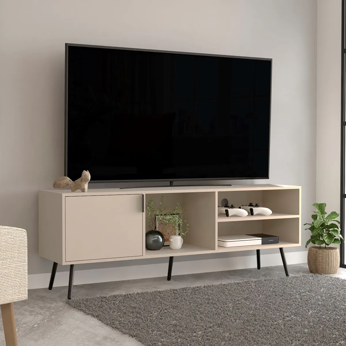 RTA MUEBLES - Rack para TV de 65 Vulcan Capri RTA