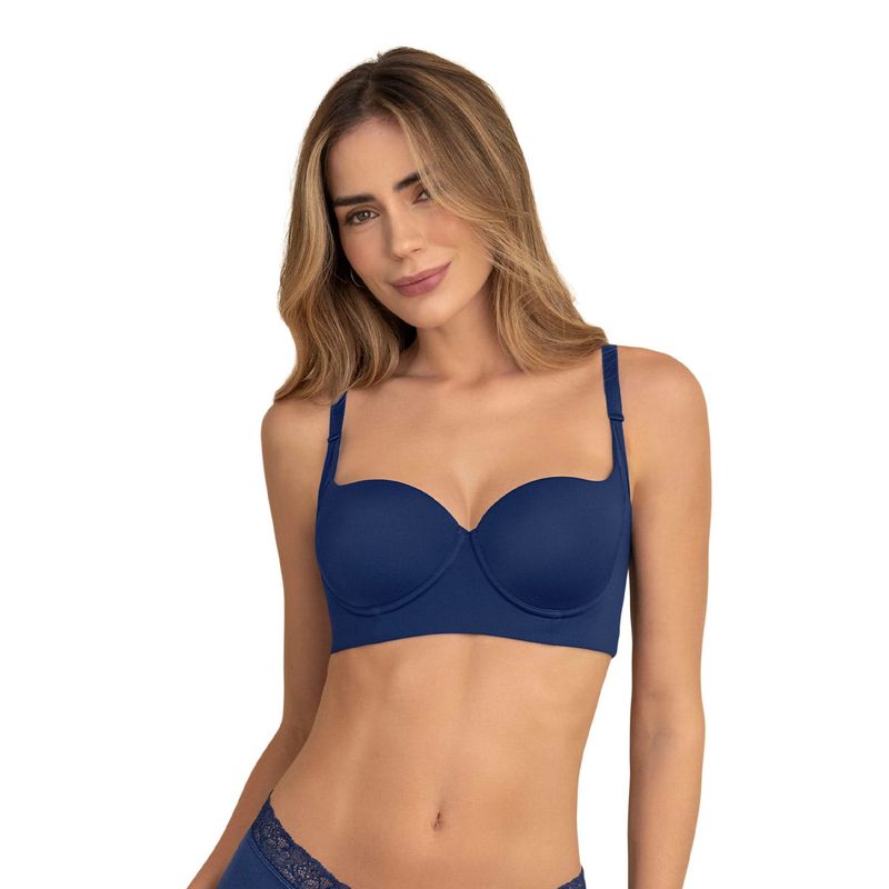 LEONISA - Brasier triangular con cubrimiento de sisa y espalda