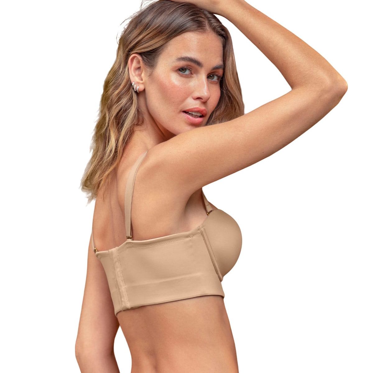 LEONISA - Strapless bustier 360° de perfección