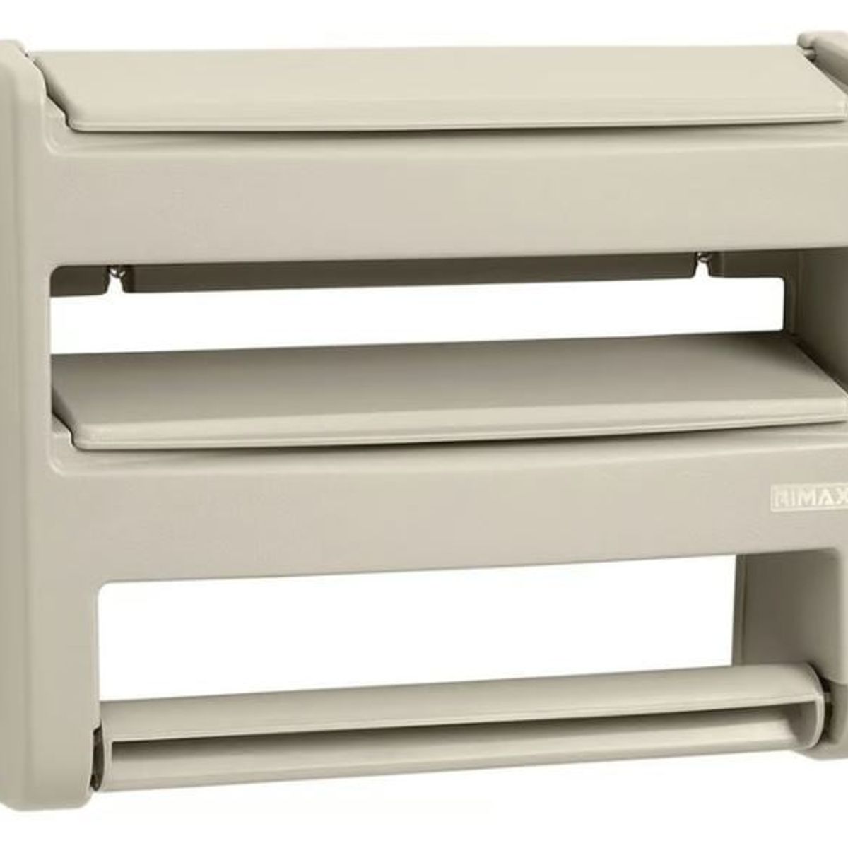 RIMAX - Portarrollo Rimax Triple Uso Toallas de cocina Taupe