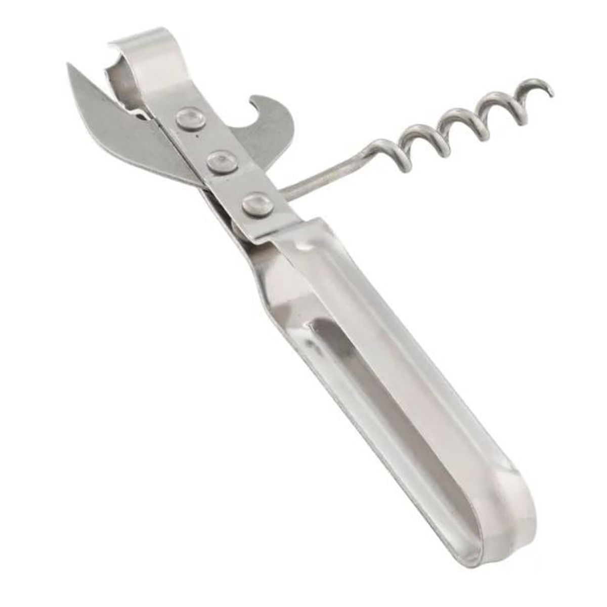 UNIVERSAL - Destapador, abrelata y sacacorcho Universal 3 en uno