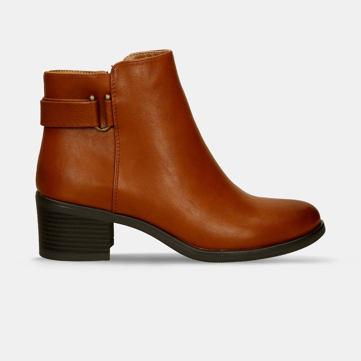 BATA - Botines Para Mujer Bata Camel Ian Gloria