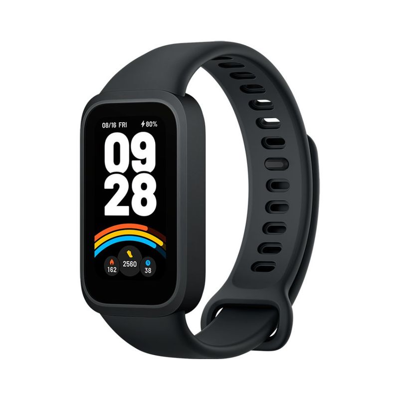 XIAOMI - Xiaomi Mi Smart Band 9 Active Negro - Pulsera Inteligente