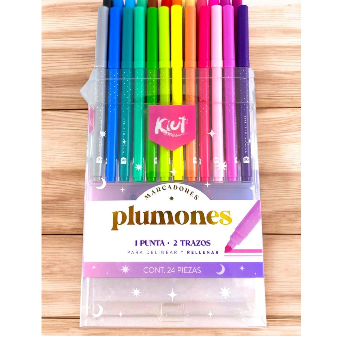 NORMA - Marcadores Lavables X 24 Unds Kiut.