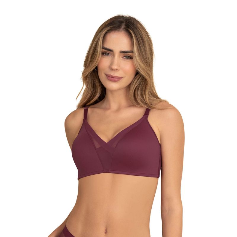 LEONISA - Brasier sin arco de realce alto incorporado Magical Bra