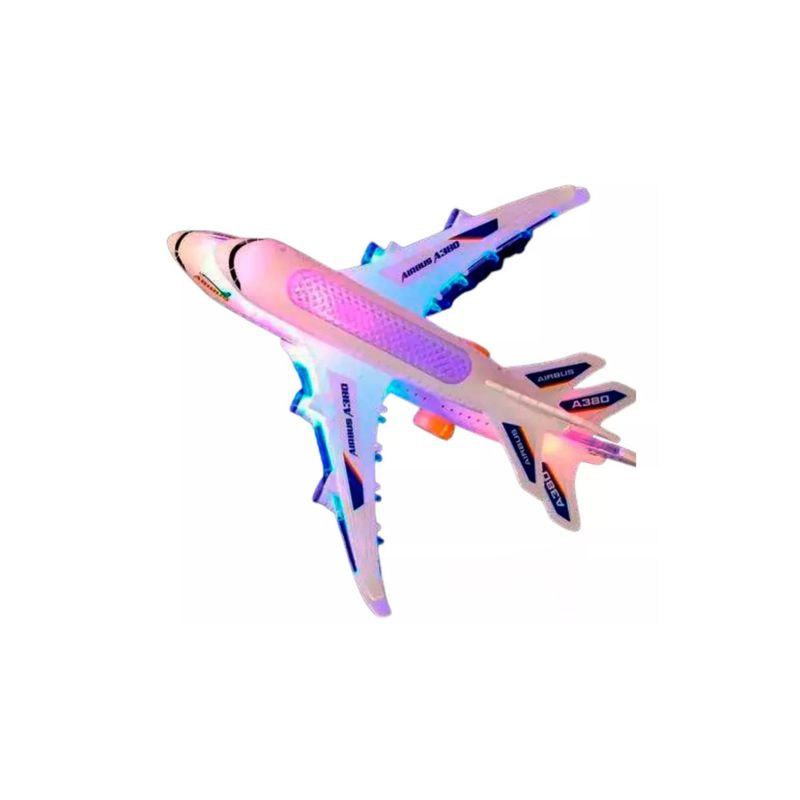 MAZUGI - Avión Juguete Luz Sonido Movimiento Niños Bebe Juego W248-19