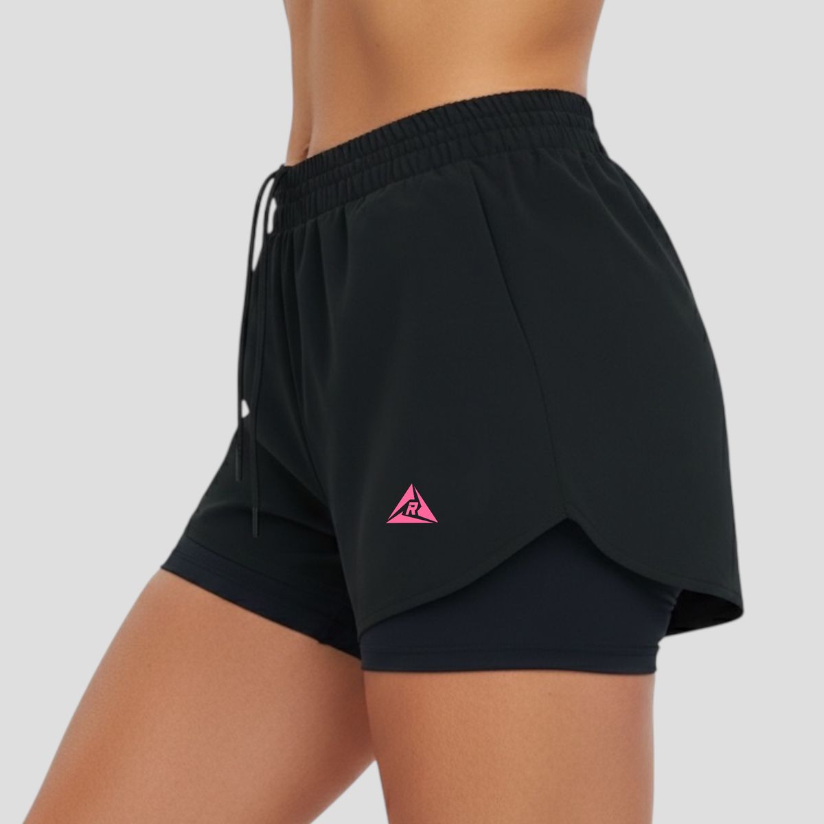 RIPPLE FT - Pantalonetas con Licra Corta Mujer GYM Original RIPPLE