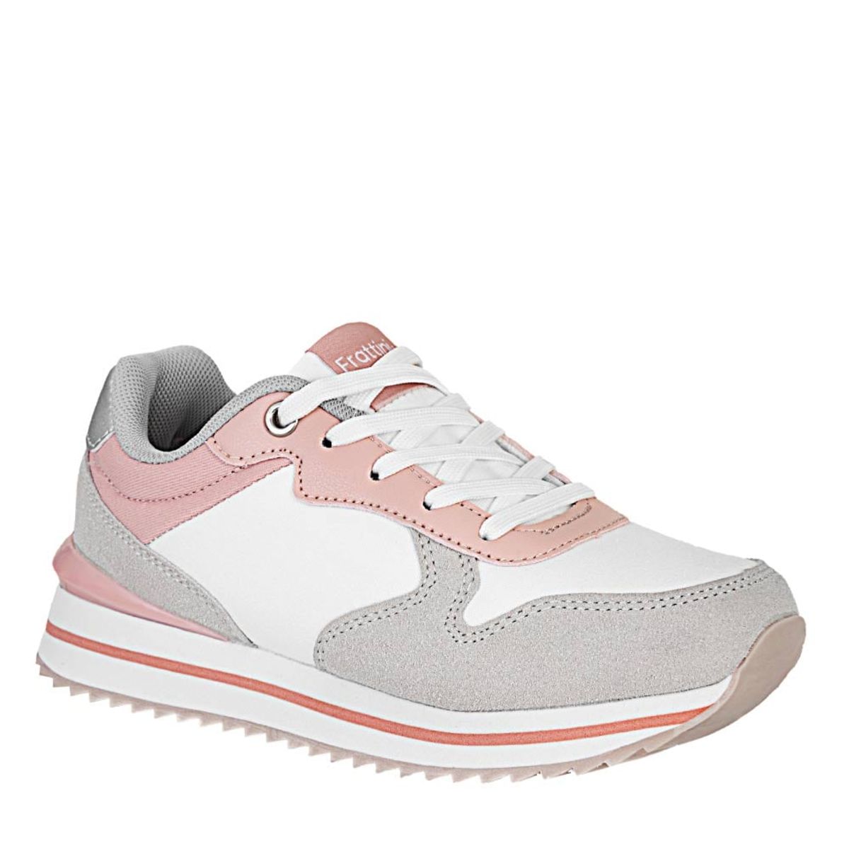 FRATTINI - Tenis de Niña marca FRATTINI en Color BLANCO ROSADO   TENIS FUZ 59-24