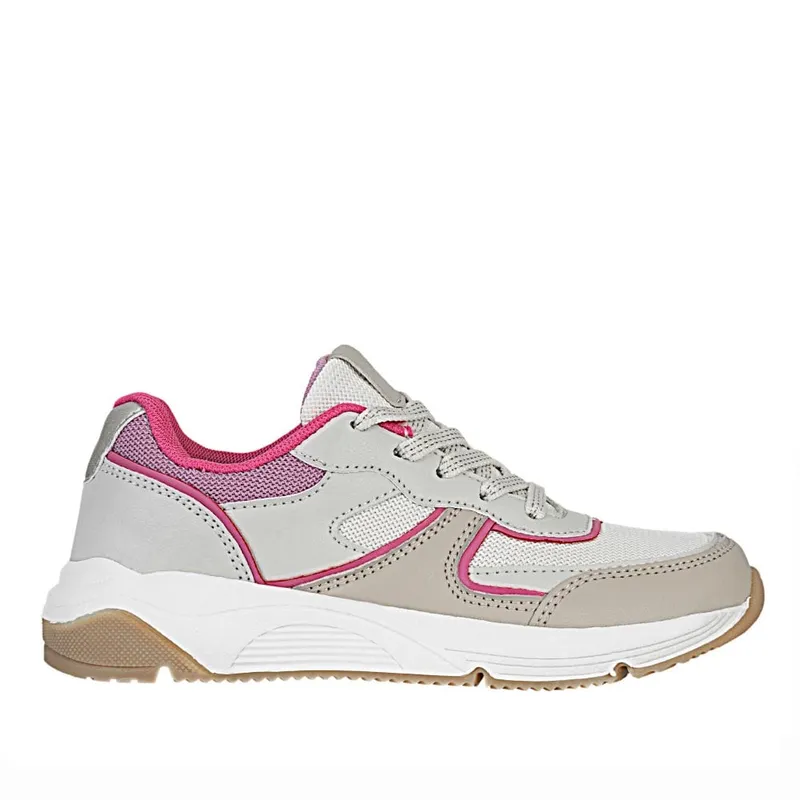 FRATTINI - Tenis de Niña marca FRATTINI en Color BEIGE FUCSIA   TENIS FUZ 58-24-