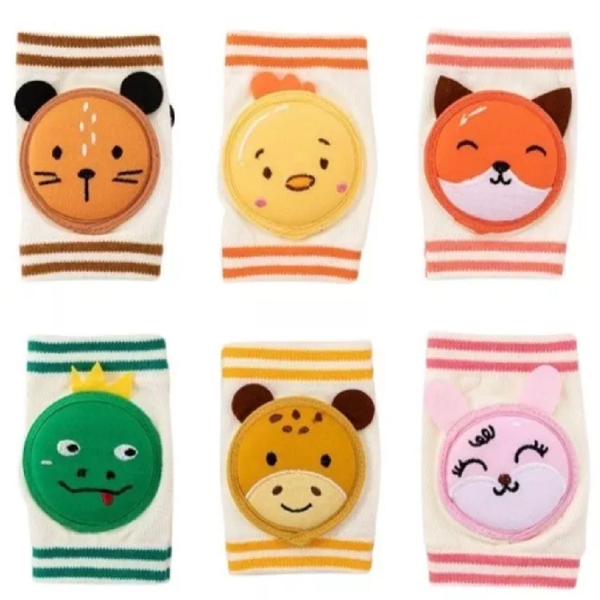 GENERICO - RODILLERAS DE ALGODON PARA NIÑOS RODILLERAS CON DIBUJOS ML38-6.