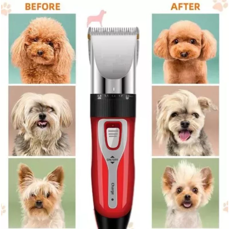 GENERICO - KIT DE PELUQUERIA PARA CANINOS SET COMPLETO PELUQUERIA 2105