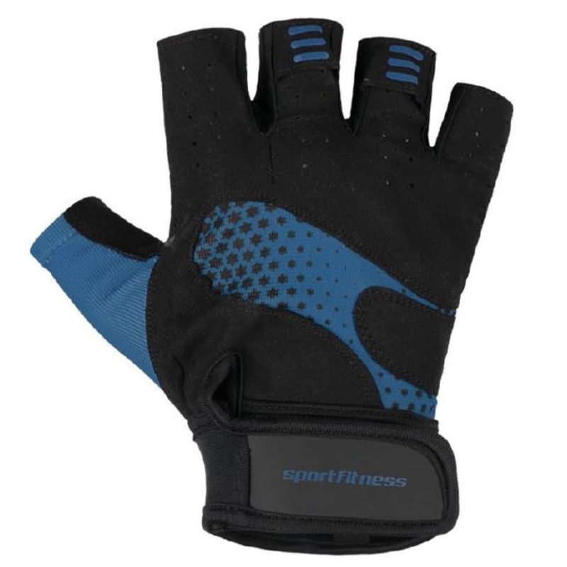 SPORTFITNESS - Guantes De Entrenamiento Stake Azul L Sportfitness