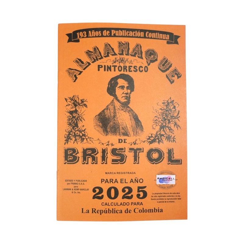 GENERICO - Calendario Almanaque Pintoresco Bristol 2025