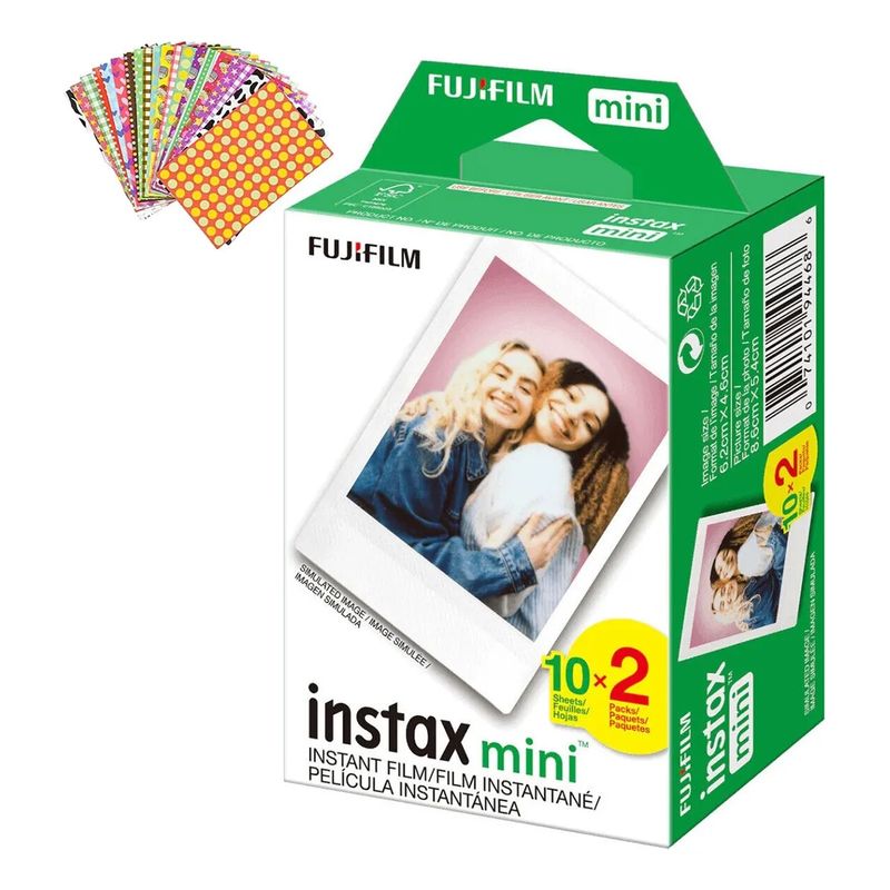 FUJIFILM - Papel Fotográfico Films Instax Mini