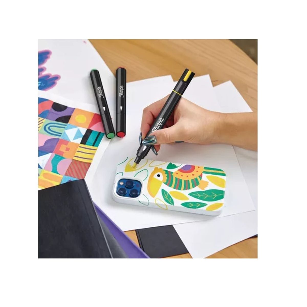 SHARPIE - Marcadores Acrílicos Sharpie Punta Bala X12 Unds