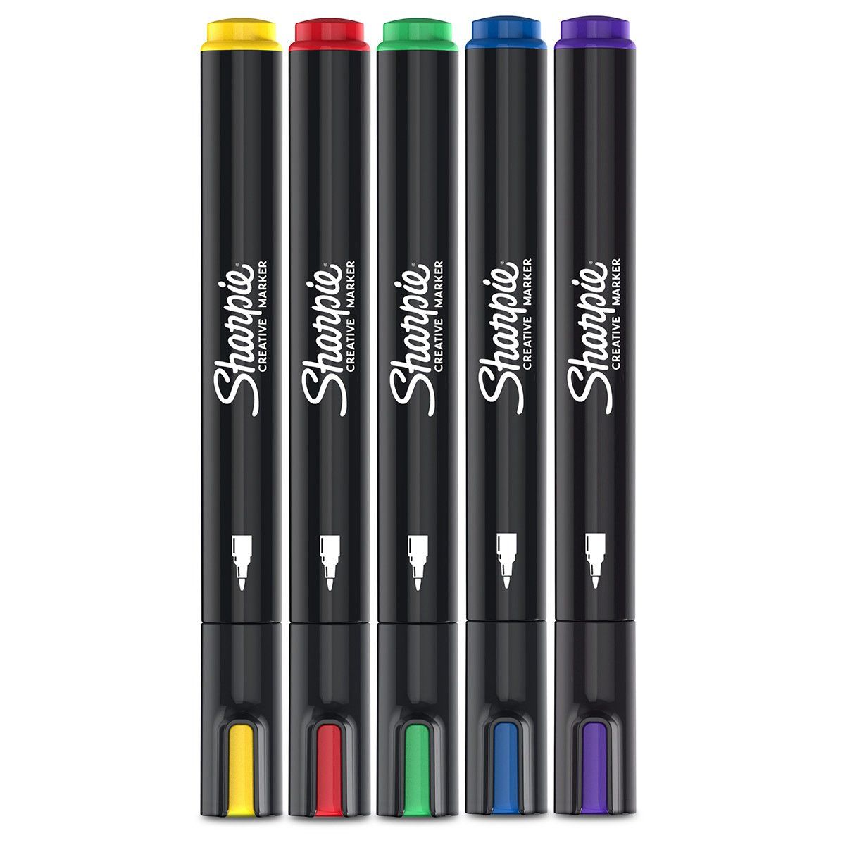 SHARPIE - Marcadores Acrílicos Sharpie Punta Bala X5 Unds