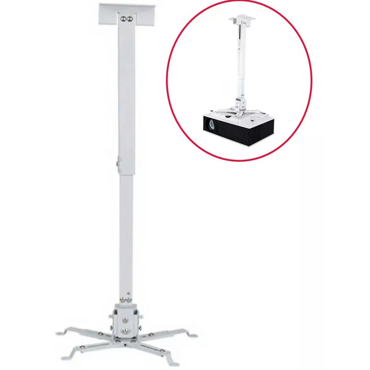 ONE PIXEL - Soporte Base Pared Para Video Beam Proyector One Pixel