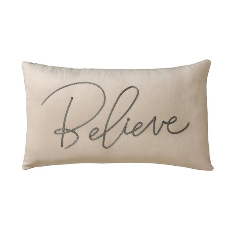 VIANNEY - Funda De Cojín Believe rectangular Vianney