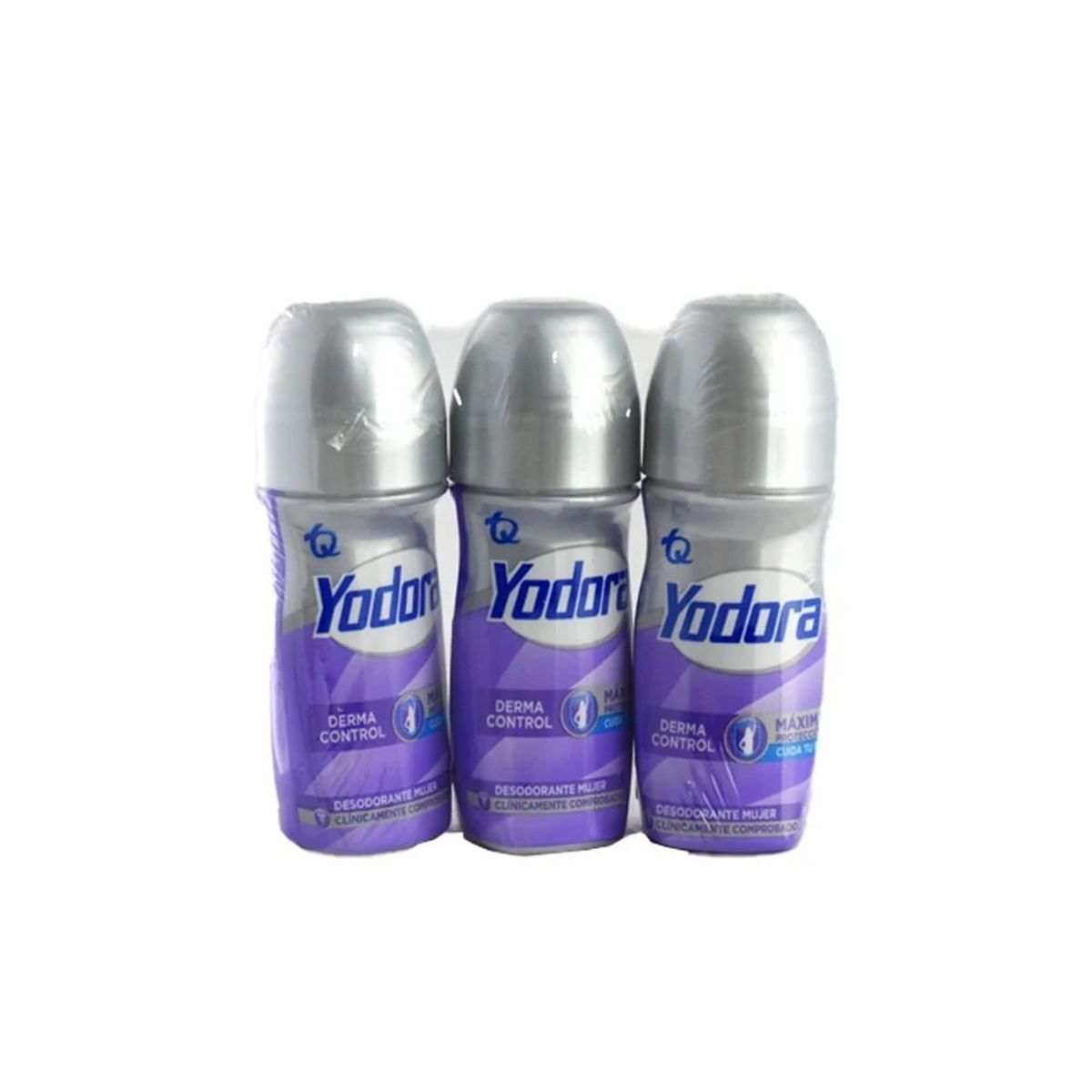 YODORA - Desodorante Yodora Mini Rollon Derma Control x 3 Unidades