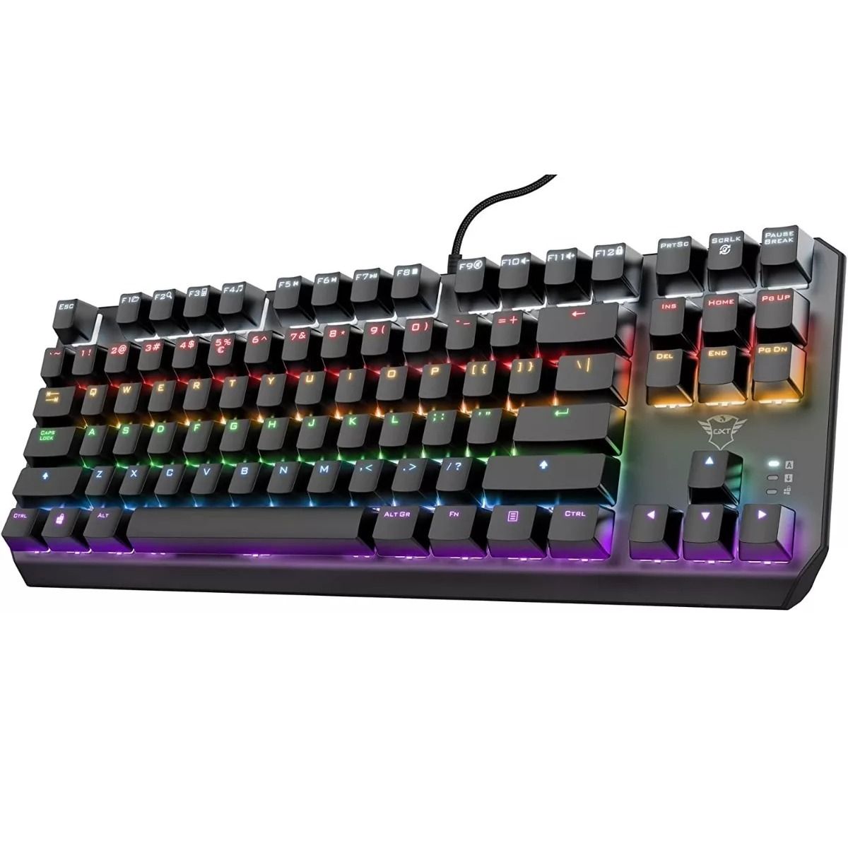 TRUST - Teclado Mecanico Gamer Tkl Trust Gxt 834 Callaz Español Bk