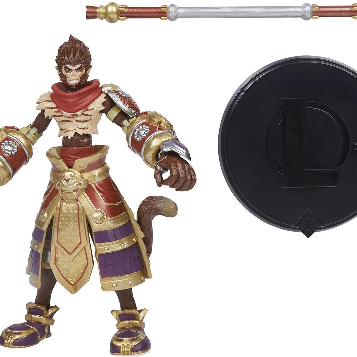 SPIN MASTER - Figura De Acción Champions LOL League Of Legends Wukong