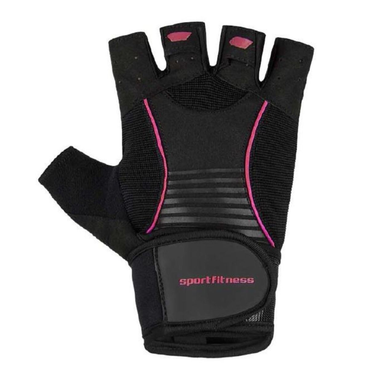 SPORT FITNESS - Guantes De Entrenamiento Spin Fucsia M Sportfitness