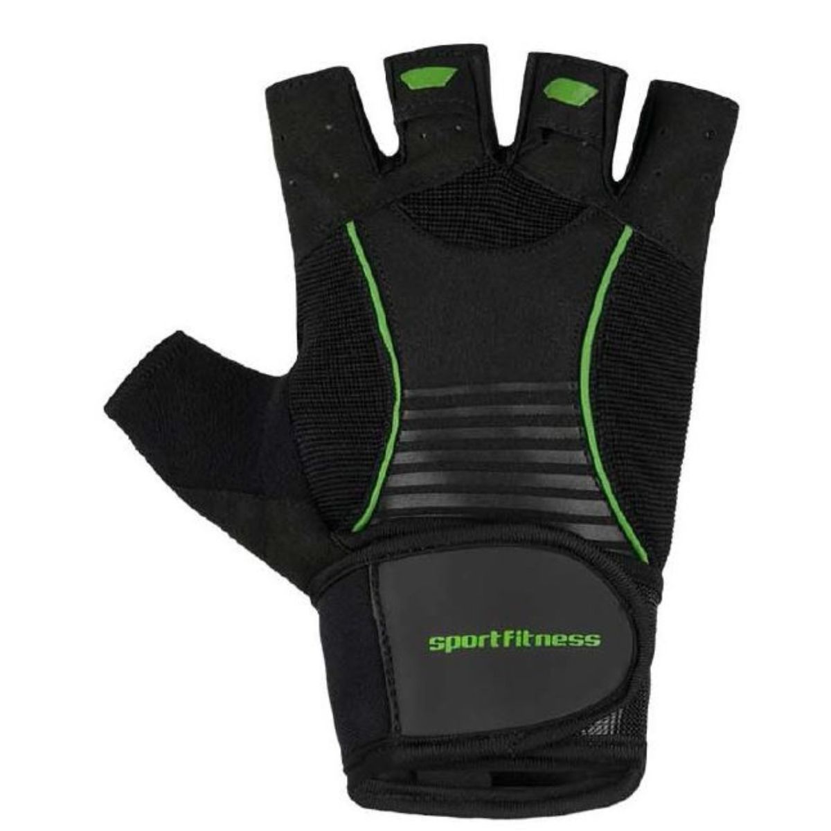 SPORT FITNESS - Guantes De Entrenamiento Spin Verde M Sportfitness