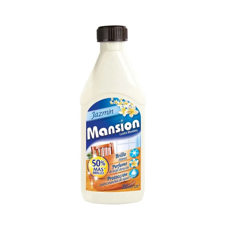 MANSION - Crema Lustra Muebles Mansion Jazmín x200ml
