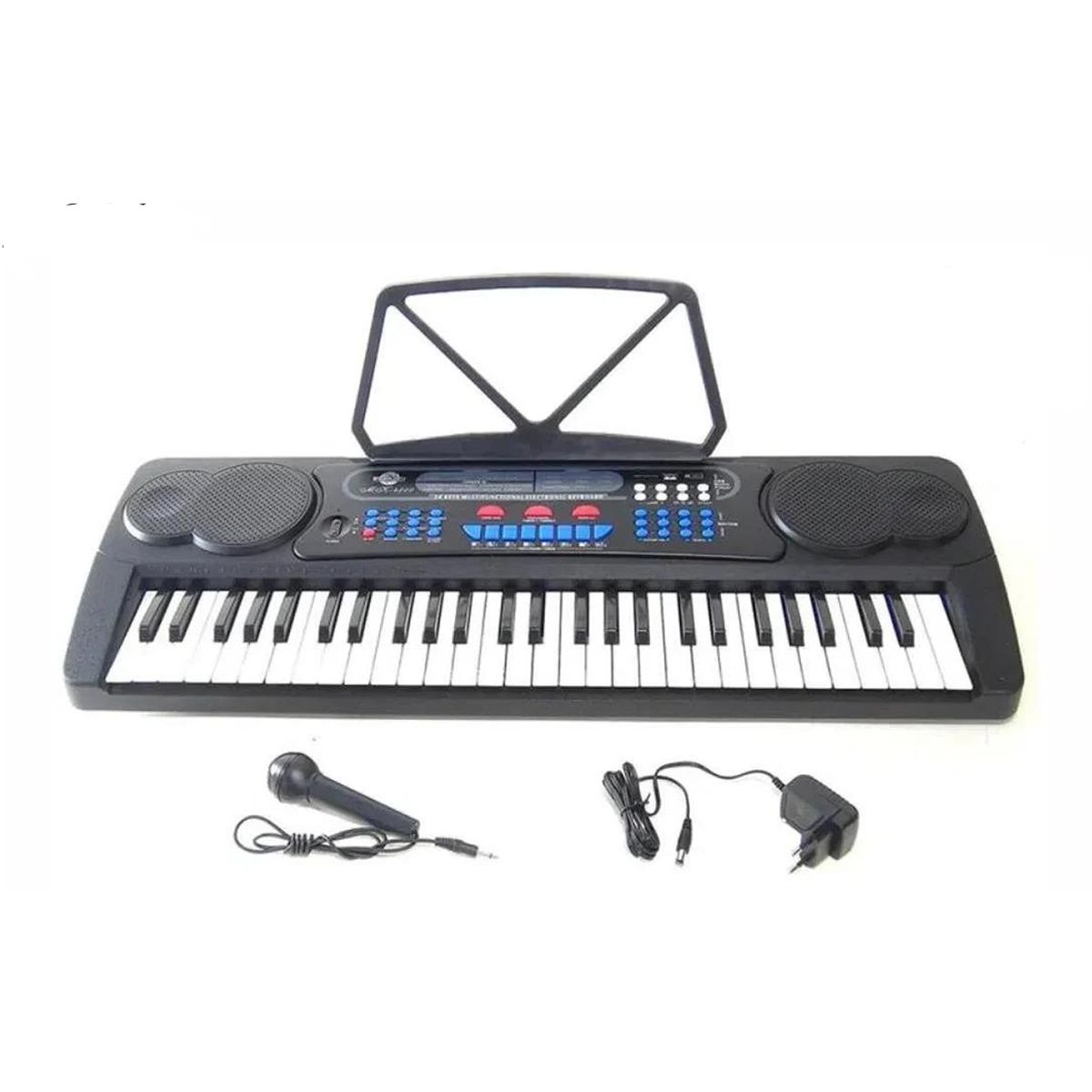 GENERICO - Teclado Electrónico Organeta Piano 54 Teclas MK-4500 USB.