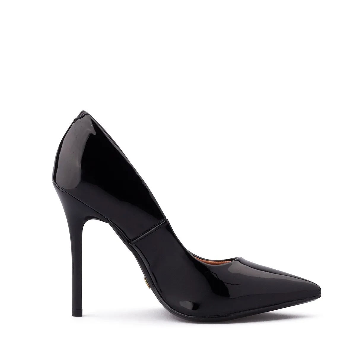 VIZZANO - Stiletto Alto Negro -Verniz Vizzano