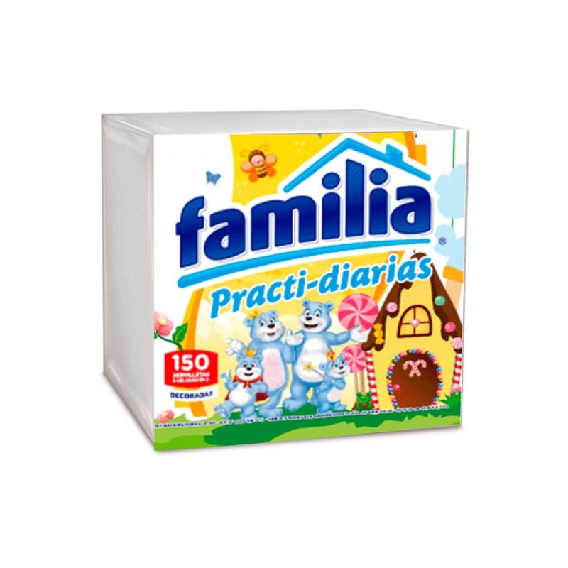 FAMILIA - Servilletas Familia Practi Diarias Decoradas 150U