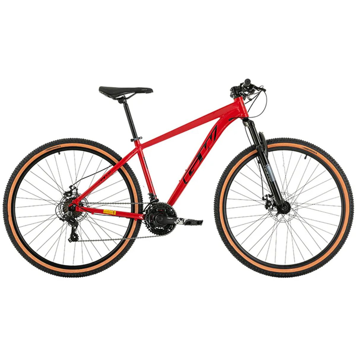 GW - Bicicleta Gw Monkey Rin 29 7 Velocidades Aluminio Mtb