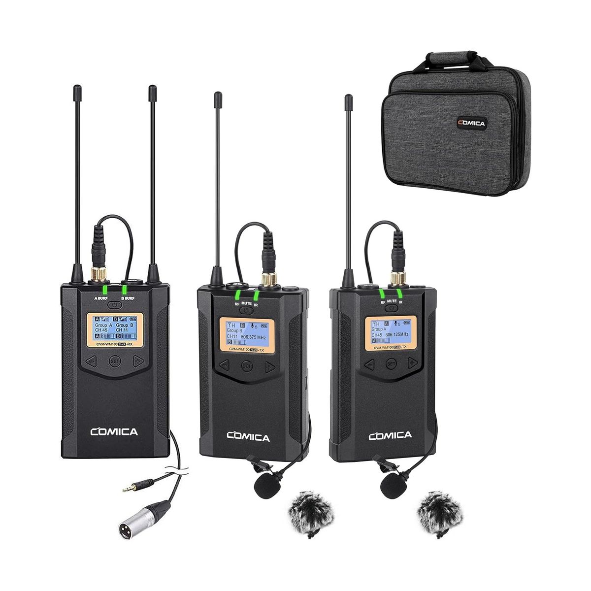 GENERICO - Micrófono Inalámbrico Comica Cvm-wm100 Plus Professional