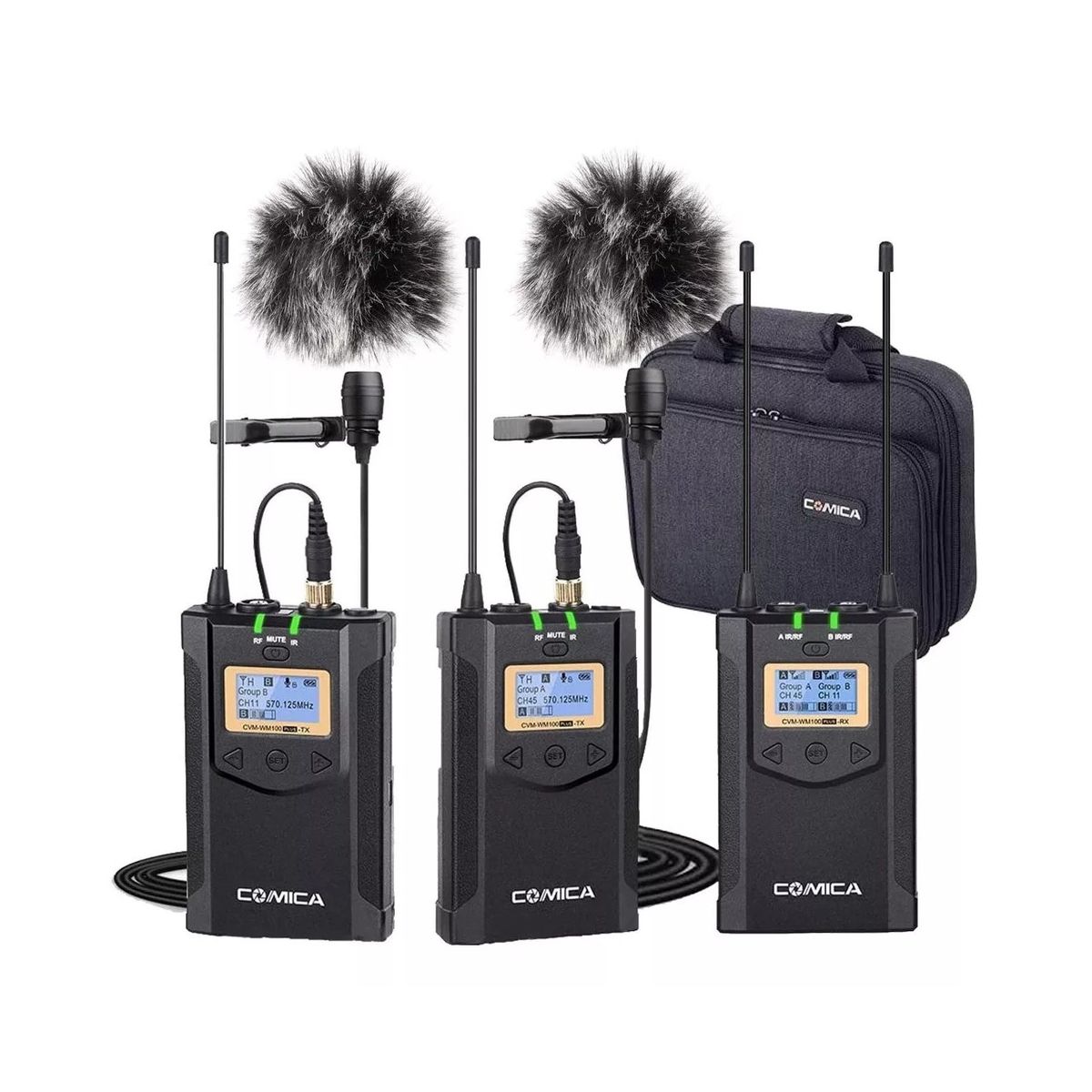 GENERICO - Micrófono Inalámbrico Comica Cvm-wm100 Plus Professional