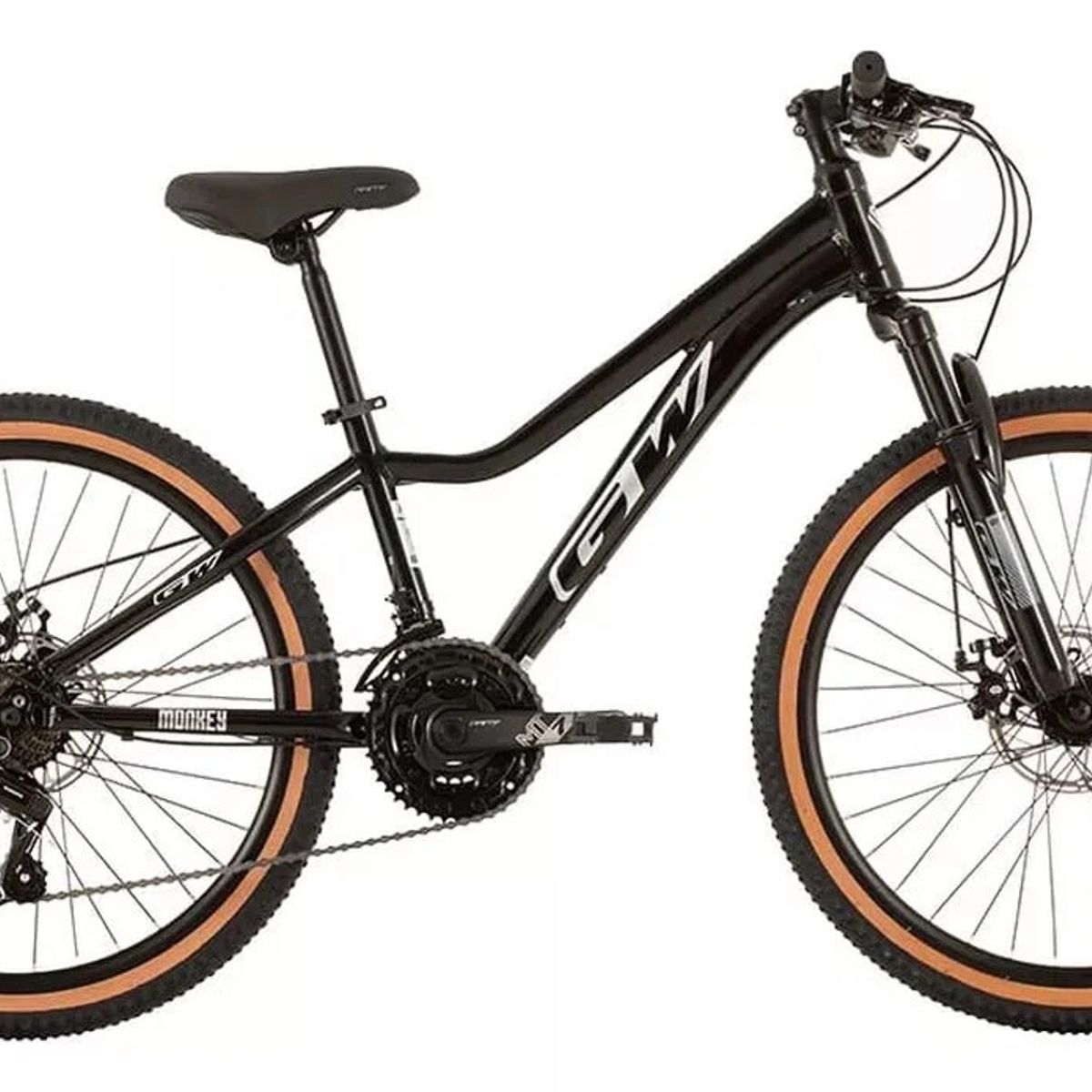 GW - BICICLETA MTB GW MONKEY RIN 20 NEGRO