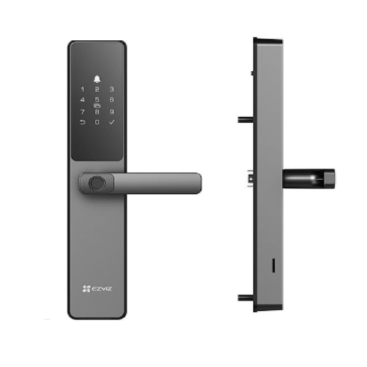 EZVIZ - CHAPA CERRADURA INTELIGENTE INGRESO CON HUELLA TARJETA Y CÓDIGO