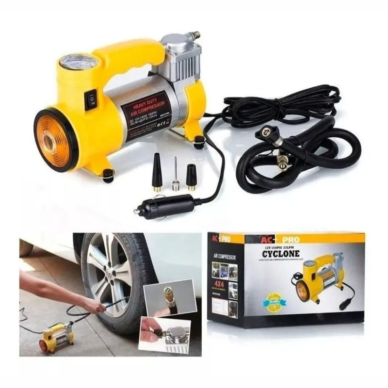 JOMA - Compresor De Aire Automático Para Inflar Llantas D Carro 12v