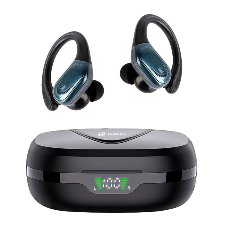 TEROS - Audífonos Teros TE-80710N Bluetooth TWS Negro