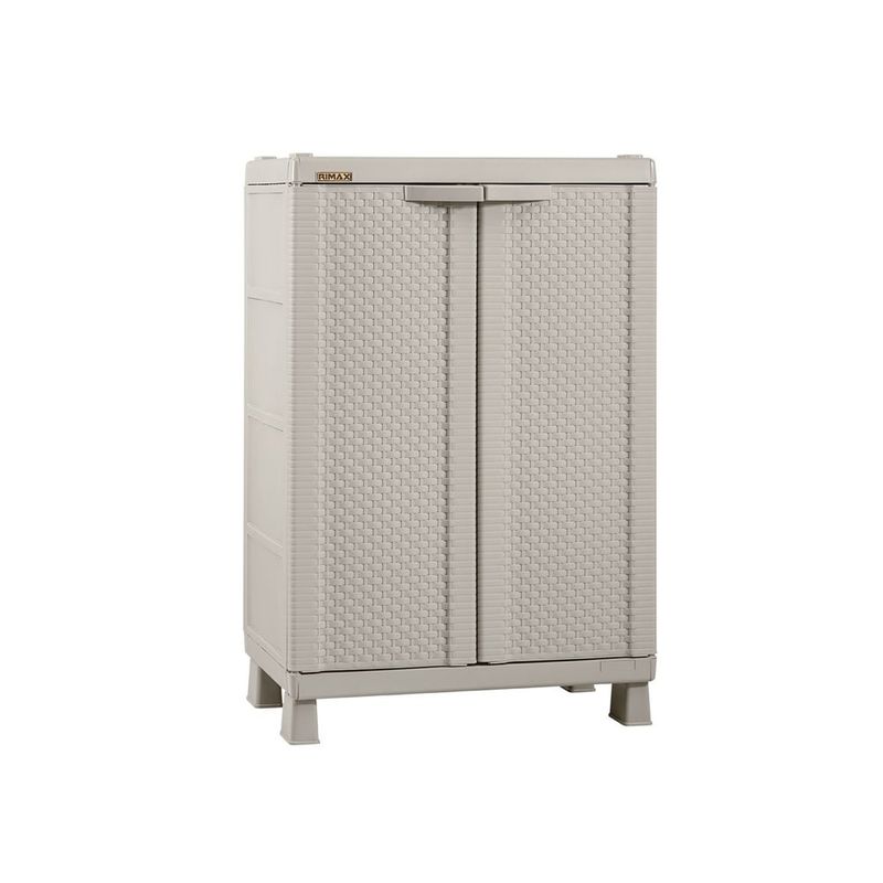 RIMAX - Armario mediano Rattan Rimax Taupe
